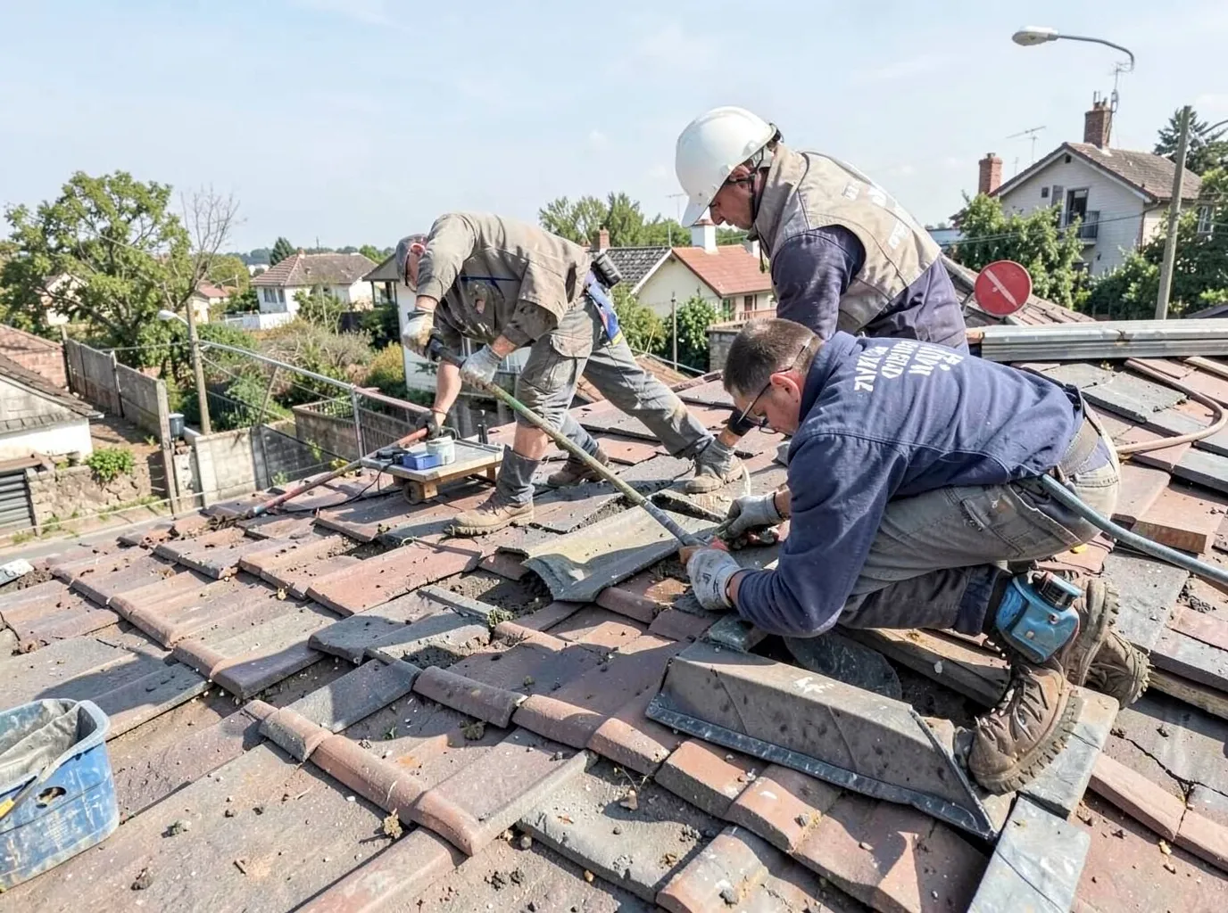 roof repair in Chase Farms, MI